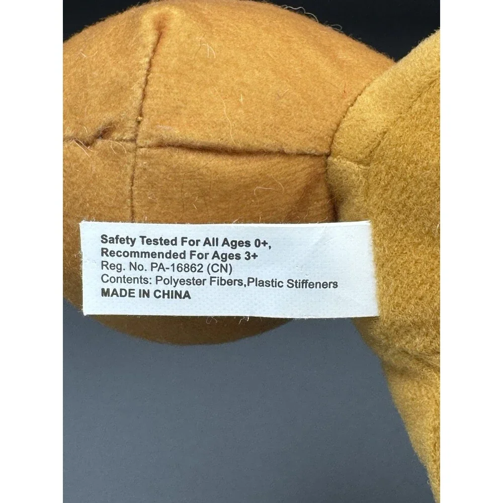 Pokémon Toy Factory Eevee Character Plush 2021 – Sitting – 7” x 8” x 5” – EUC